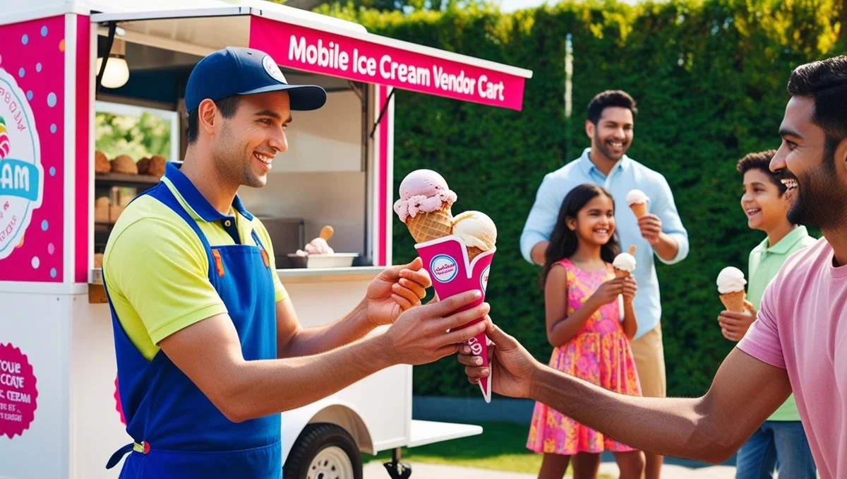 Boosting Sales with Branded Cone Sleeves for Mobile Ice Cream Vendors