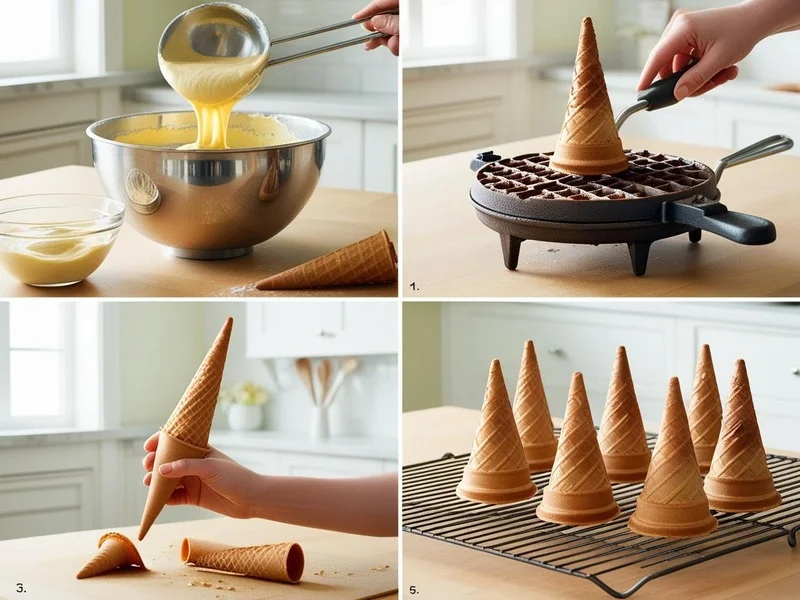 How Are Ice Cream Cones Made?