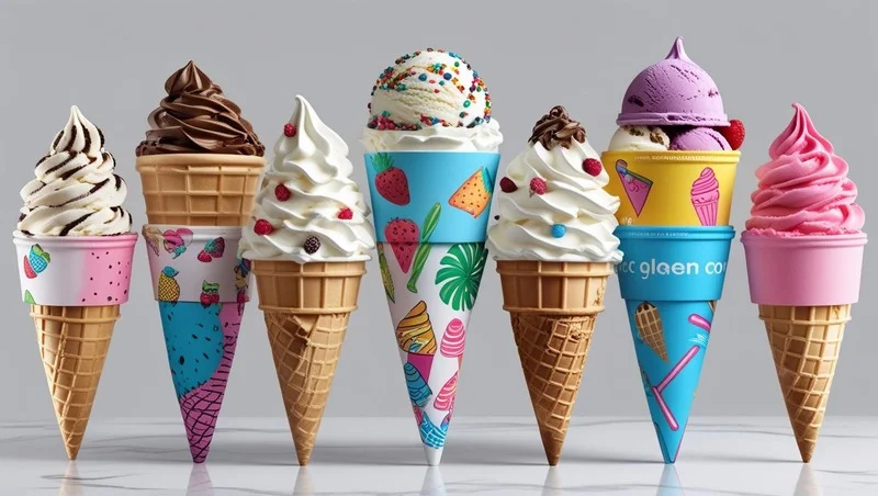 Custom Cone Sleeves Elevate Your Ice Cream Brand
